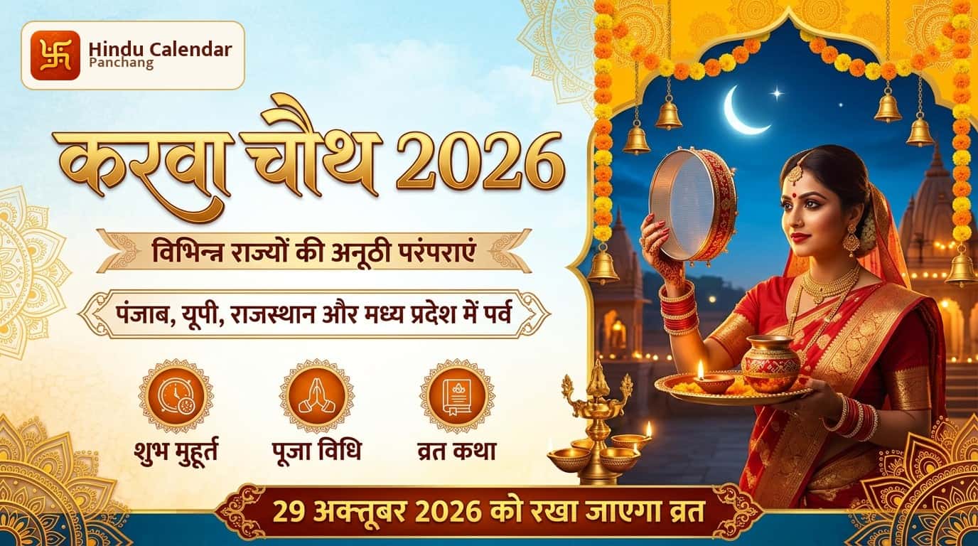 करवा चौथ 2026: पंजाब, यूपी, राजस्थान और मध्य प्रदेश में कैसे मनाया जाता है यह पर्व?